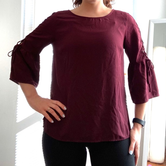 Maroon Blouse - Picture 2 of 2